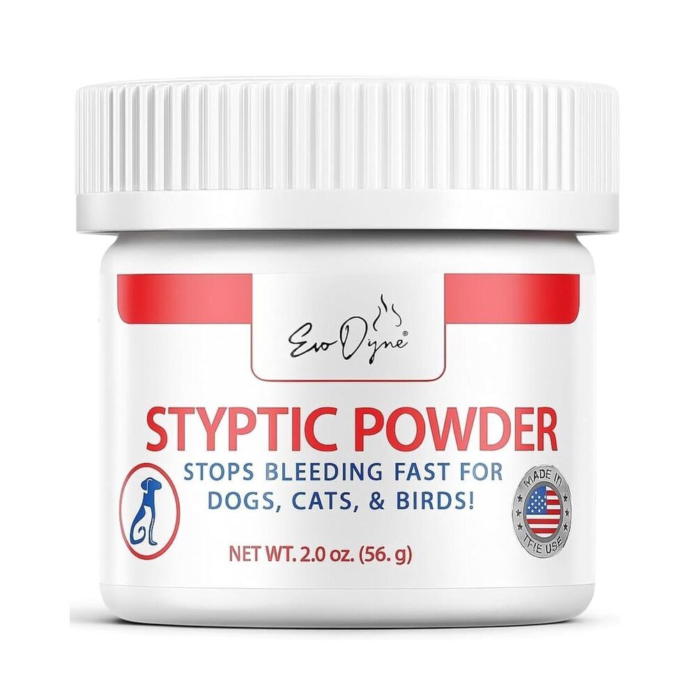 Styptic Powder for Dogs, Cats, and Birds (2 oz) by | Fast-Acting Blood